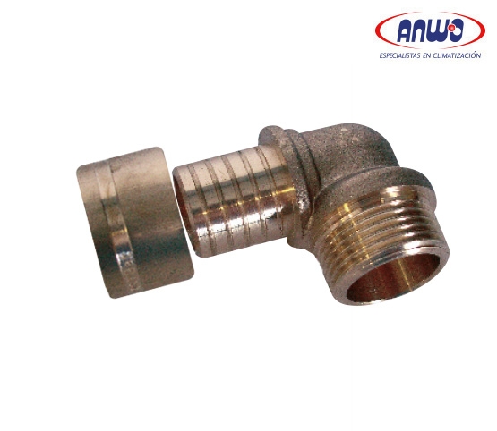  CODO TERMINAL DZR HE 25*3/4  5 PCS/BAG 